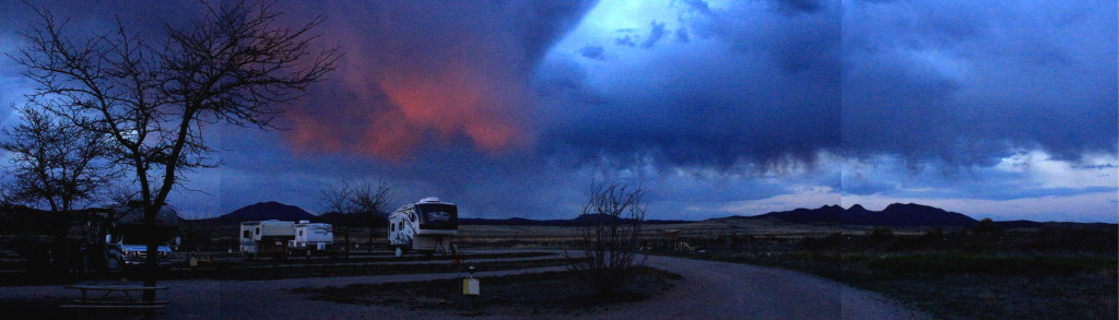 Arizona Monsoon at Seligman KOA