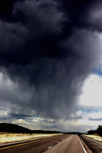 Monsoons near Seligman AZ