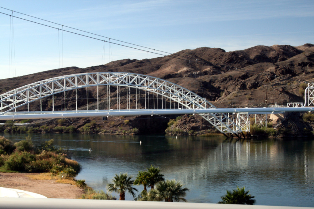 Old Trails Bridge Crossing the Colorado River