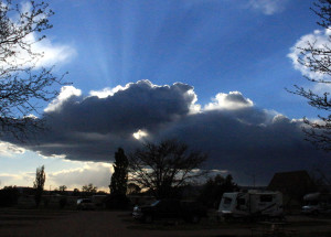 Sunset at Seligman