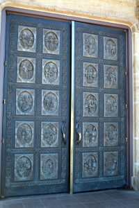 Santa Fe Cathedral of St Francis Assisi (27) Bronze Doors