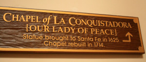 La Conquistadora - Lady of Peace?