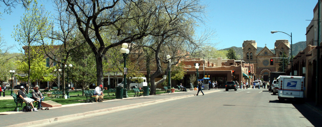 Santa Fe Central Plaza in 2011