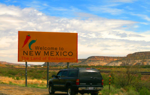 Welcome to New Mexico Sign