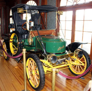 A Stanley Steamer in the Stanley Hotel