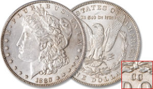 1889-CC Silver Dollar