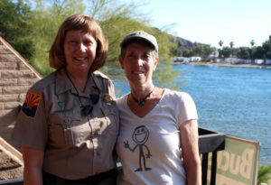 Chelle and Ranger Marlo Buchmann at Buckskin