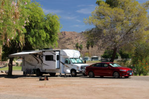 Our Campsite Buckskin Mountain