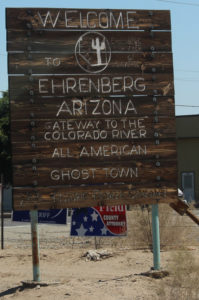 Ehrenberg AZ Ghost Town