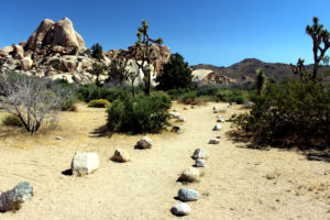 Hiking to Barker Dam