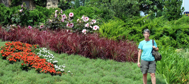 Chelle at Sunken Gardens Lincoln Nebraska